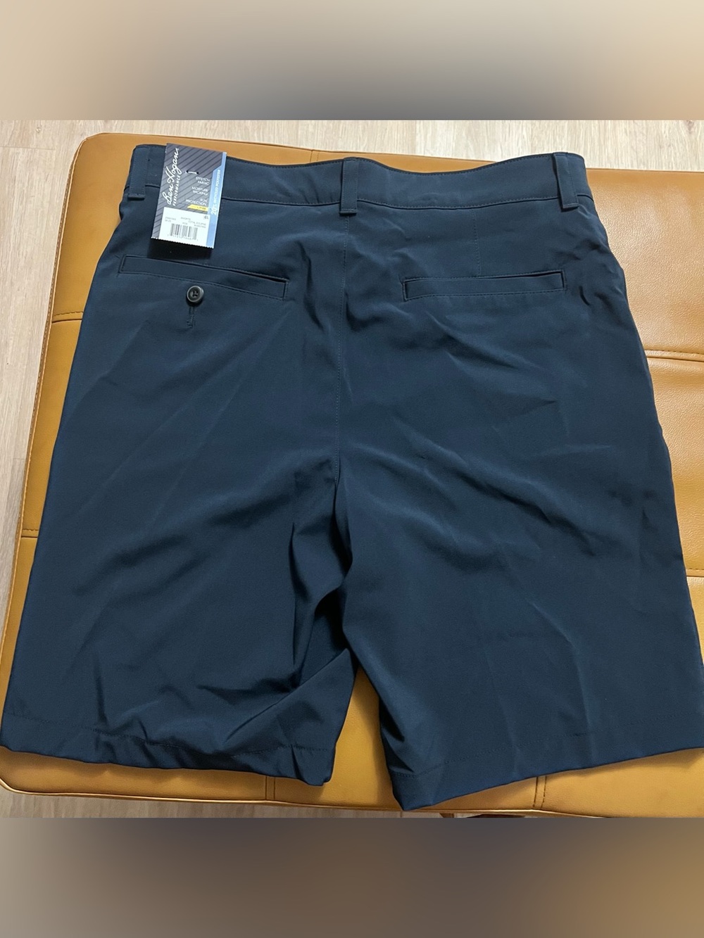 Ben Hogan Men's Navy Flat-Front Performance Shorts
